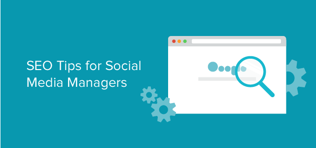 SEO Tips for Social Media Managers #infographic